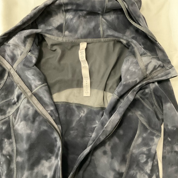 Lululemon define jacket blue tidye size 8 - Picture 3 of 7